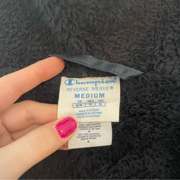 Champion | reverse weave Sherpa lined coaches/stadium jacket - Picture 11 of 11